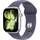 GPS 42mm Silver Aluminium Sport Band purple fog M/L