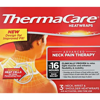 ThermaCare Wärmeumschläge Nacken, Schulter und Arme 3 Stück