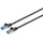 S/CONN maximum connectivity Netzwerkkabel Ethernet LAN Kabel S/FTP PIMF schwarz 1m Gigabit RJ45
