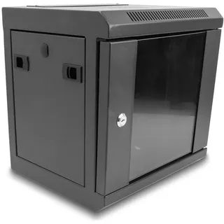 DeLock 10" Netzwerkschrank 6 HE schwarz