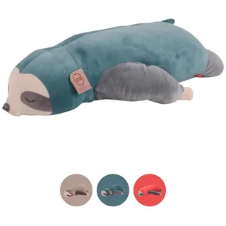 UNUS Faultier Kissen 75 x 30 cm Türkis