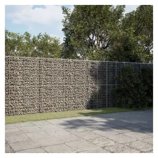 vidaXL Gabione mit Deckel 400 x 50 x 200 cm
