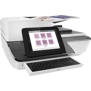 HP ScanJet Enterprise Flow N9120 fn2, Flachbettscanner 600 x 600 DPI A3, Schwarz, Weiß