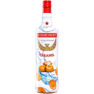 Rushkinoff Vodka & Caramelo (1 x 1.0 l) 18%