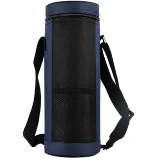 Riuufon 1PCS FlaschenküHler für Unterwegs,1.5L Isoliertasche Für Flaschen | Trinkflasche Hülle,Isolierte Flaschenkühltasche Für Getränke, Reisen, Picknick, Tragetasche, Champagner Flaschenhalter