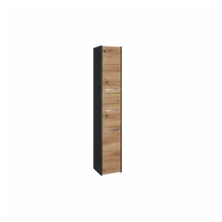 ibonto Hochschrank Badezimmerschrank Eleganter platzsparender Badregal