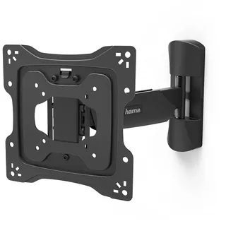 Hama TV Wandhalterung schwenkbar 180°, neigbar, ausziehbar (TV Halterung für Fernseher mit 19 bis 48 Zoll, Fernsehhalterung mit Diebstahlschutz, ideal für den gewerblichen Bereich, VESA bis 200x200)