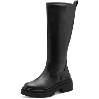 TAMARIS Damen Stiefel Leder schwarz 39