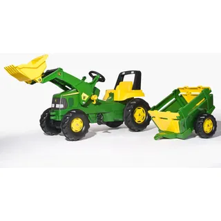 Rolly Toys John Deere mit Anhänger und Lader (811496)