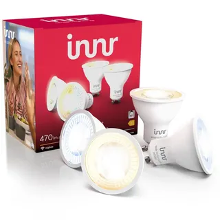 Innr LED-Spot 470 lm 4 W GU10 warm- bis kühlweiß 4 St.