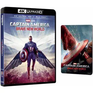 Blu-Ray 4K Uhd Captain America: Brave New World (4K Ultra Hd+Blu-Ray)