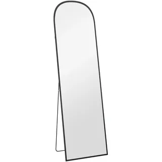 Homcom Ganzkörperspiegel 50 x 170 cm Schwarz