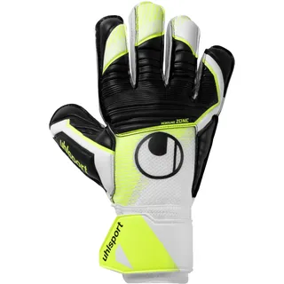 Uhlsport Soft Advanced Torwarthandschuhe weiß/fluo gelb/schwarz 10.5