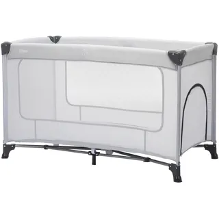 fillikid Reisebett Nizza mit Schlupf, Grau