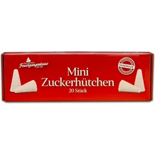 Feuerzangentasse Mini-Zuckerhütchen 20 Stück) Original Mini Zuckerhütchen für Feuerzangenbowle