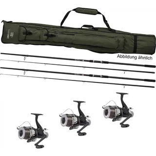 Lineaeffe Top 3 Karpfen-angelset - Black - 3.60 m