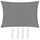 Rechteck HDPE 250 x 350 cm Grau