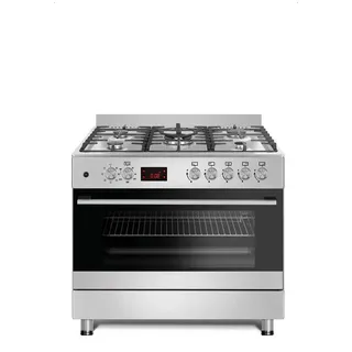 GASLINE GAG90GOXEL Standherd Gasherd 90cm mit 5 Brennern Elektro Backofen Erdgas Flüssigas