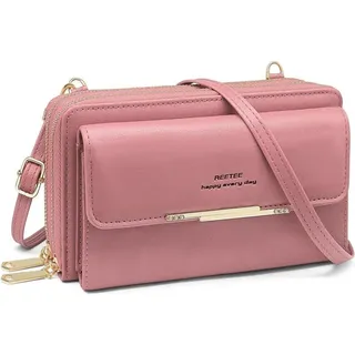 luxuskollektion Handytasche Damen RFID-Schutzhülle rosa