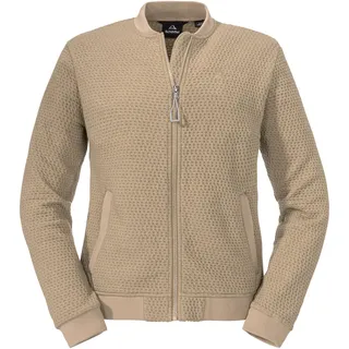Schöffel Damen Genua Fleece Jacke (Größe XL, beige)