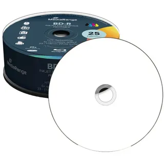 MediaRange 25 GB Blu-ray-Rohlinge - 25 Stück(e)