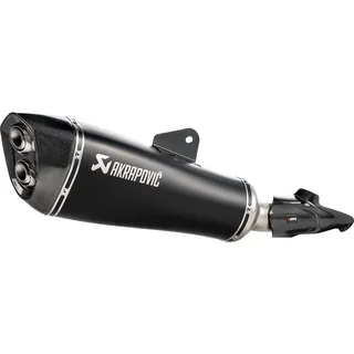 Akrapovic Slip-On Line Endschalldämpfer, schwarz-grau
