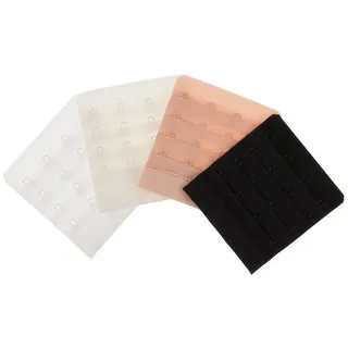 Miss Perfect BH-Verlängerung 50540-63, Bra Back Extender Set – BH-Verlängerung für perfekte Passform 4 Haken (7.6 cm breit)