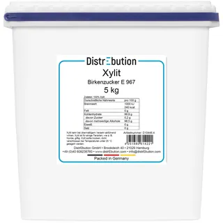 Birkenzucker aus Finnland 5kg Xylit Süßungsmittel zahnfreundlicher Zuckerersatz