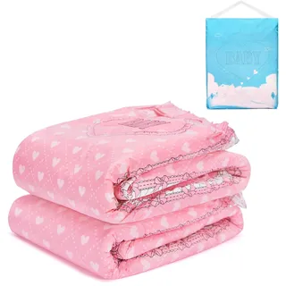 LittleForBig 5500-5800 ml Erwachsenen Gedruckten Windeln 2 Stück - Blushing Baby (M)