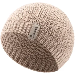 Sterntaler GOTS Strickmütze Waffel in beige, | Gr.: 39 cm