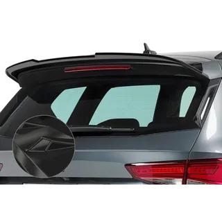 CSR-Automotive Heckflügel schwarz glänzend Hochglanz schwarz ABS Kompatibel mit Cupra Ateca HF669-G