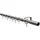 Ø 19 mm 120 cm edelstahl-optik