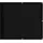 90 x 700 cm Schwarz Polyester