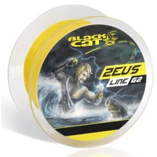 Black Cat Zeus G2 400 M Geflochtene Schnur - Yellow - 0.380 mm