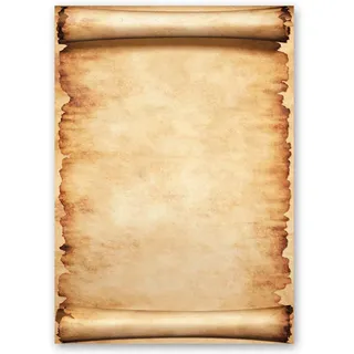 Briefpapier Antik & History Altes Papier Old Style PERGAMENT - DIN A4 Format 250 Blatt - Paper-Media