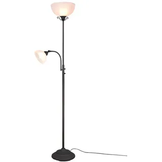 meineWunschleuchte LED Deckenfluter im Landhausstil, mit Leselampe, Höhe 184cm