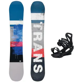TRANS Snowboard Set FE 151 cm Blau + Sonic M Bindung blau 151 CM