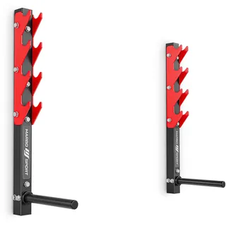 Marbo Sport Wandhalter für Hantelstangen und Gewichtsscheiben MH-S208 Schwarz