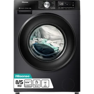 Hisense WD3S8043BW3 Waschtrockner (8 kg / 5 kg, 1400 U/min, schwarz)