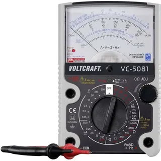 VOLTCRAFT VC-5081 Hand-Multimeter analog CAT III 500V)