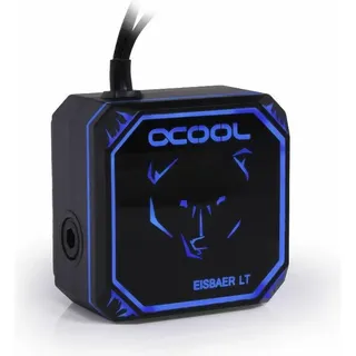 Alphacool Eisbaer Aurora LT Solo bk 1022368, CPU Wasserkühler, Schwarz