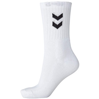 hummel Basic Socken, Weiß, 8 - 32 - 35 ) EU