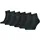 Herren Socken Men s QUARTER ECOM schwarz 39-42
