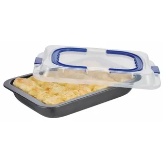 Hi Kuchenform mit Deckel und Tragegriff Kuchentragebox 18022