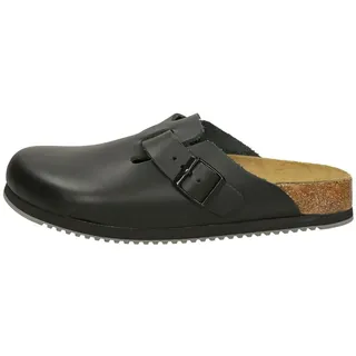 Birkenstock Boston Naturleder schwarz 37