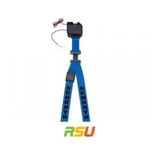 Schroth Gurt - asm autocontrol II blau mit schwarzem Flock rechts