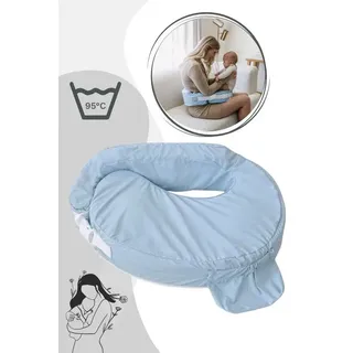 My Brest Friend - baby wild Amerikanische Stillkissen abwaschbar Farbe: blau