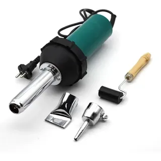 Heißluft-schweißpistole 1080w 220v Kunststoff-heißluft-schweißpistole Mit Düse Und Rolle, Kunststoff-schweißgerät, Heißluftpistolen-set, Schweißgerät