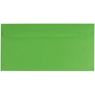 Stylex 25 farbige Briefumschläge / Din lang / Farbe: grün