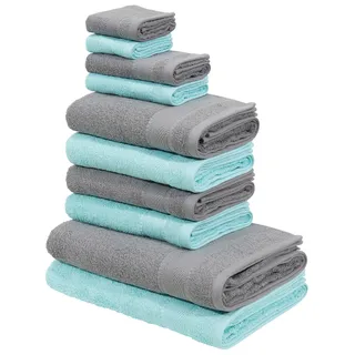 OTTO home Afri (10-tlg.) türkis/grau